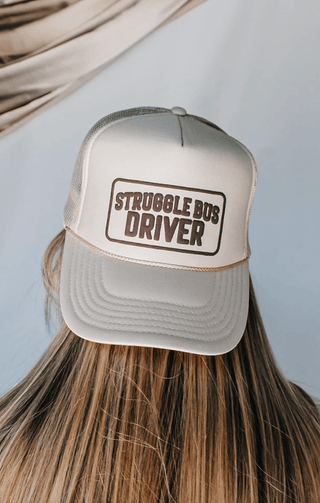 Southern Bliss Struggle Bus Driver Cream Otto Trucker Hat