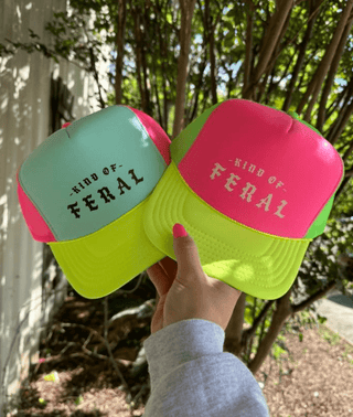 Southern Bliss Kind of Feral Otto Trucker Hat