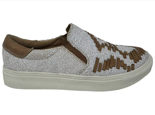 Very G "Marian" Tan Slip On Shoe