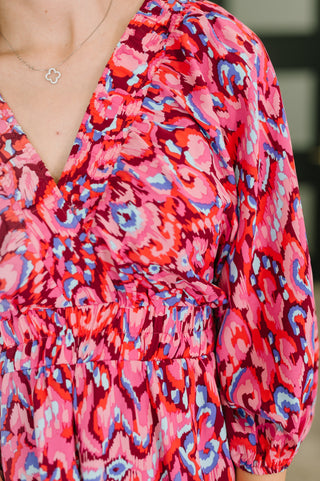 One Eleven North Seems Okay Abstract Print Romper