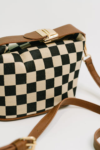 Zenana Send a Check Crossbody Bag