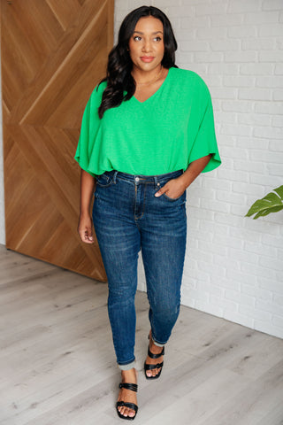 Spin USA Set the Expectation V-Neck Top