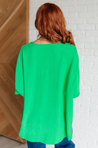 Spin USA Set the Expectation V-Neck Top