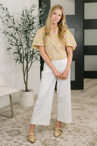 Haptics Seven Days a Week Balloon Sleeve Blouse