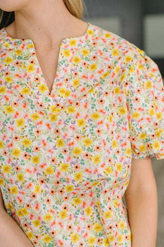 Haptics Seven Days a Week Balloon Sleeve Blouse