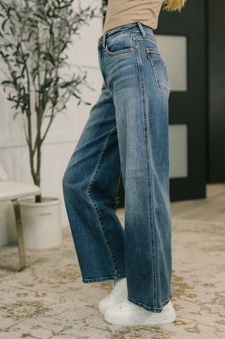 Judy Blue Shayla High Waist Retro Wide - Exclusive