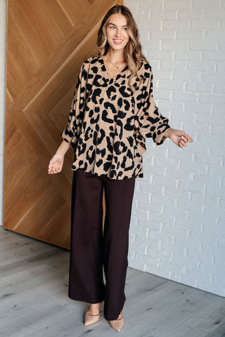 Jodifl She's Got Eyes of Gold Batwing Blouse
