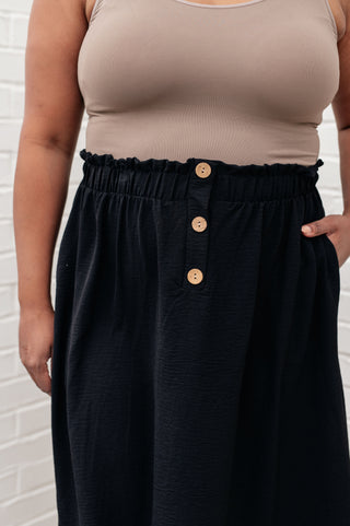 White Birch She's a Scholar Mid-Length Skirt