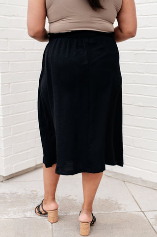 White Birch She's a Scholar Mid-Length Skirt