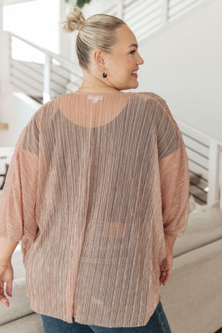 Annie Wear Sheer Signs Kimono
