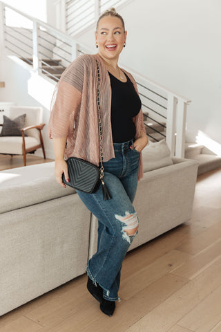 Annie Wear Sheer Signs Kimono