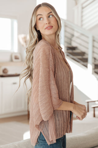 Annie Wear Sheer Signs Kimono