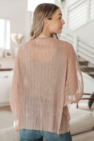 Annie Wear Sheer Signs Kimono