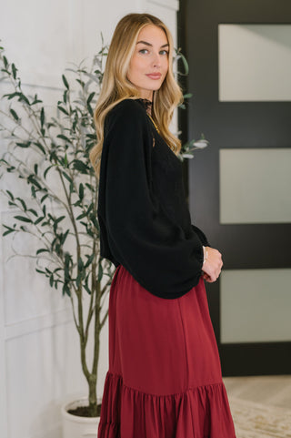 Mittoshop Short But Sweet Shrug in Black