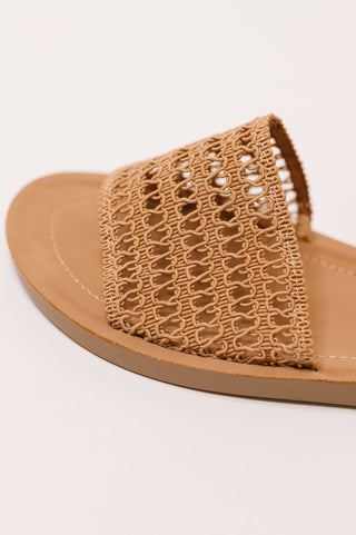 Soda Sibley Sandal in Camel