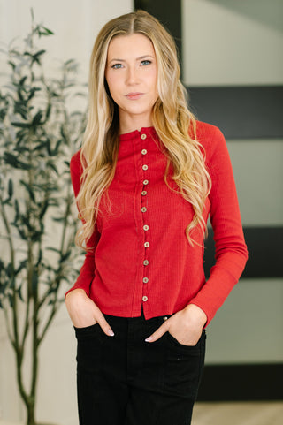 One Eleven North Significant Other Button Down Cardigan