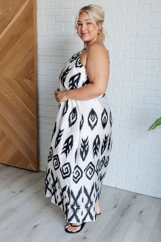 One Eleven North Sign of the Times Maxi Dress