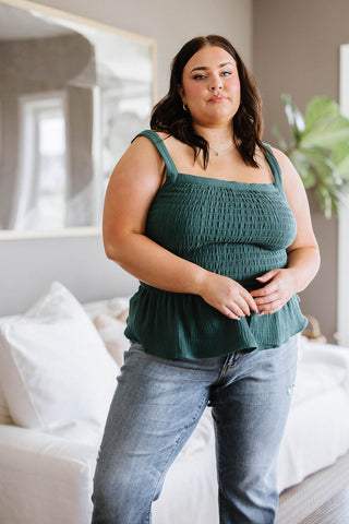 Davi & Dani So Exceptional Smocked Tank
