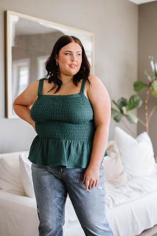 Davi & Dani So Exceptional Smocked Tank
