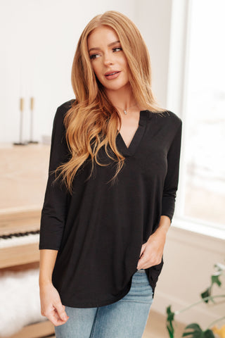 Sew In Love So Outstanding Top in Black