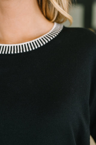 One Eleven North So Totally Me Trim Detail Casual Top