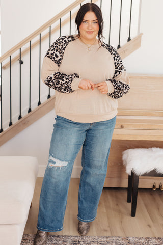 Sew In Love Sometime Safari Animal Print Top