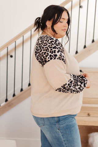 Sew In Love Sometime Safari Animal Print Top