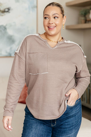 Sew In Love Spring In My Step V-Neck Pullover