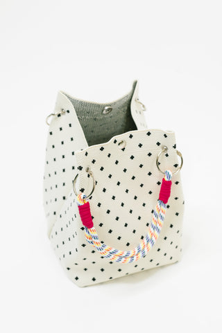 Zenana Statement Piece Polka Dot Bag