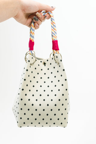 Zenana Statement Piece Polka Dot Bag