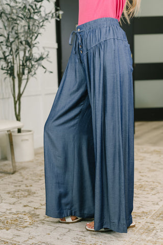 Haptics Stroll With a Friend Wide Leg Bottoms
