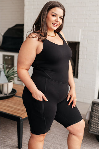 Rae Mode Sun Salutations Body Suit in Black