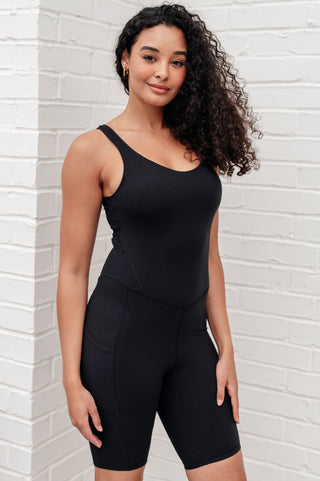 Rae Mode Sun Salutations Body Suit in Black
