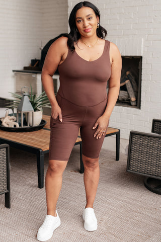 Rae Mode Sun Salutations Body Suit in Java