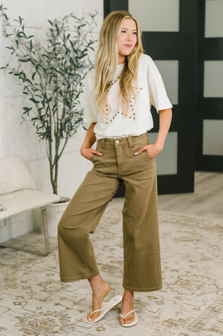 One Eleven North Super Star Applique Top