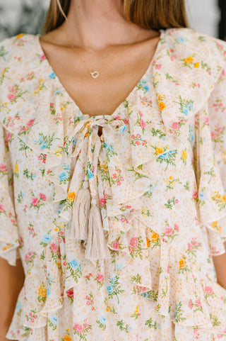 One Eleven North Sweet Escape Boho Floral Dress