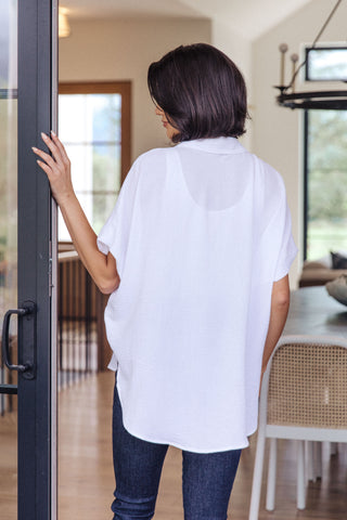 Shopin La Sweet Simplicity Button Down Blouse