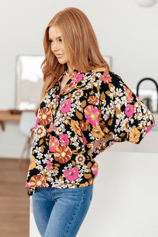 Andree By Unit Take Another Chance Floral Print Top