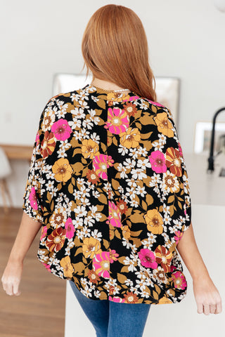 Andree By Unit Take Another Chance Floral Print Top