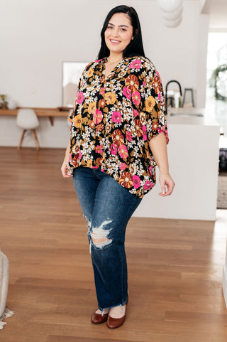 Andree By Unit Take Another Chance Floral Print Top