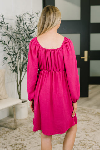 Heimish Take Me Out to Dinner Square Neck Dress
