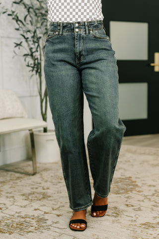 Judy Blue Teressa High Waist Marlow Jean with Hollywood Waist - Exclusive