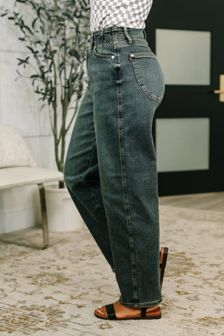 Judy Blue Teressa High Waist Marlow Jean with Hollywood Waist - Exclusive