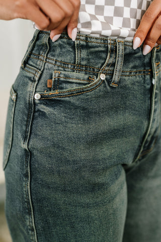 Judy Blue Teressa High Waist Marlow Jean with Hollywood Waist - Exclusive