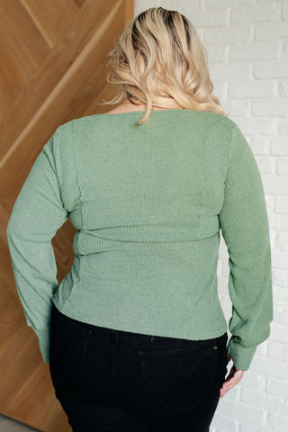 One Eleven North Terrific Texture Scoop Neck Top