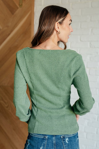 One Eleven North Terrific Texture Scoop Neck Top