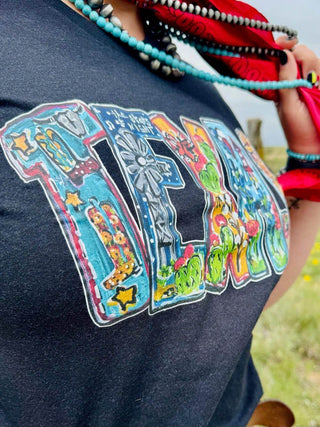 Texas True Threads Callie Ann Stelter All Things Texas Tee