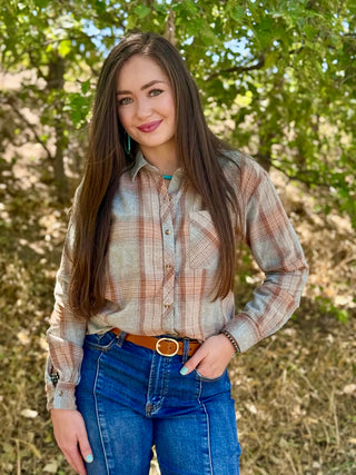 Texas True Threads Itzel Fall Flannel