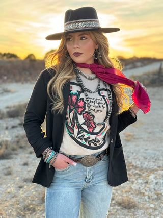 Texas True Threads Lauren's Horseshoe Tee