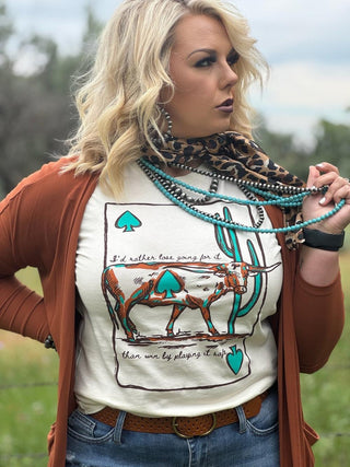 Texas True Threads Lauren's Longhorn Tee